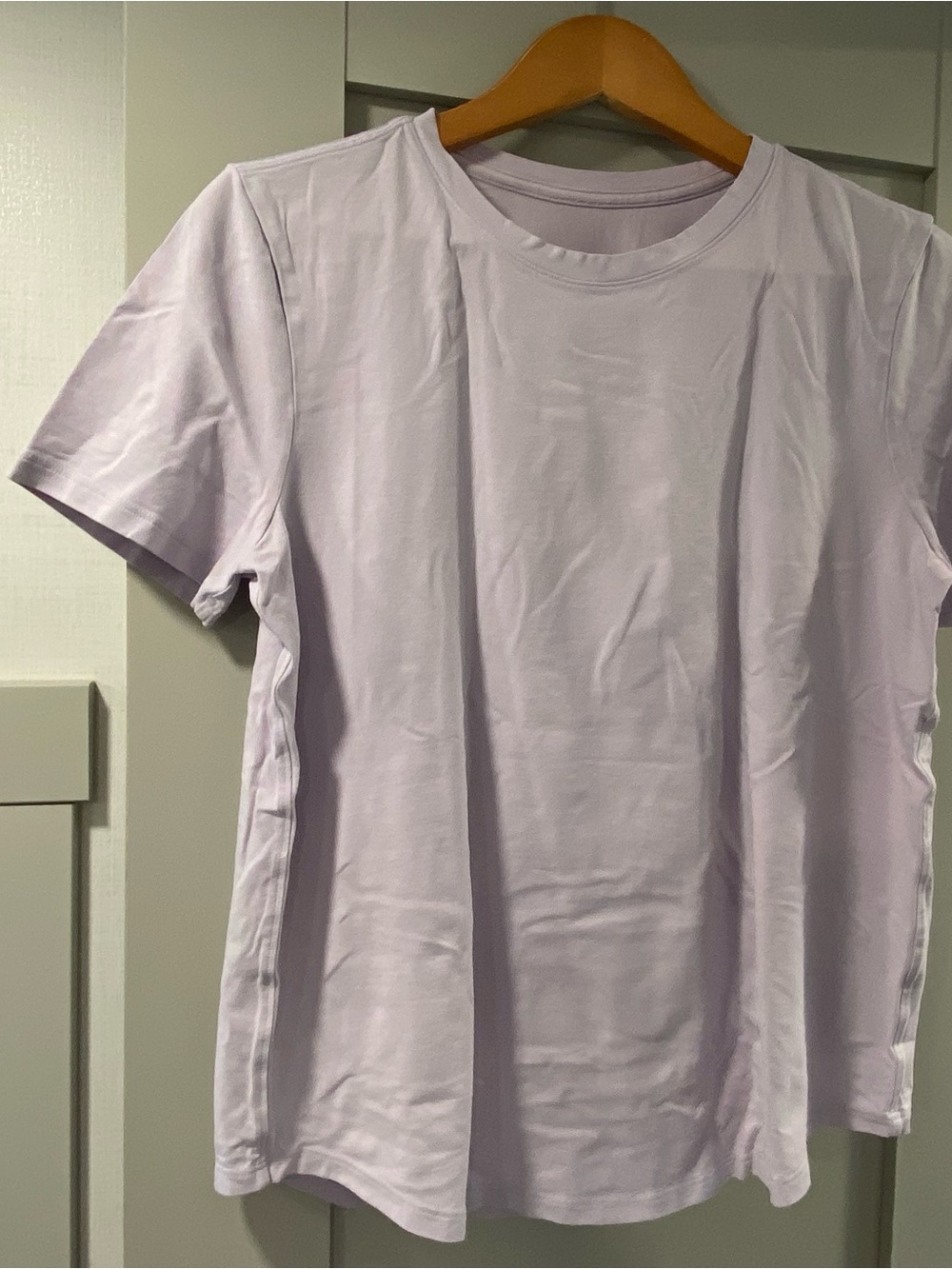 lululemon Love Tee Light Lavender Short Sleeve Tee